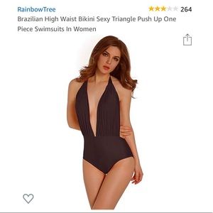 Never worn one piece swimsuit